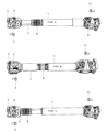 Ram Driveshaft Yokes Diagram - 68067347AA