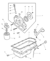 Chrysler PT Cruiser Dipstick Diagram - 4777959AA