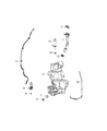 Chrysler Washer Reservoir Diagram - 68321445AA