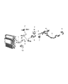 Jeep Wrangler Water Pump Diagram - 68335906AB