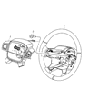 Jeep Commander Steering Wheel Diagram - 1KQ461J3AA