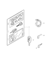 Ram ProMaster City Car Key Diagram - 68269686AA