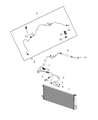 Jeep Renegade A/C Hose Diagram - 68463335AA