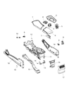 Dodge Challenger Shift Indicator Diagram - 5PG682XGAF