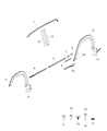 Ram Wheelhouse Diagram - 68443428AC