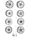 2011 Dodge Challenger Spare Wheel Diagram - 1SX96RXFAB