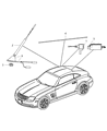 2004 Chrysler Crossfire Antenna Diagram - 5139531AA