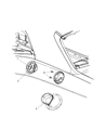 2009 Dodge Challenger Fuel Filler Housing Diagram - 68020934AA