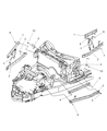 Chrysler Prowler Hood Diagram - 4865240AA