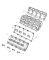 2003 Dodge Ram 2500 Cylinder Head Diagram - 53021609AK