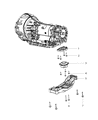 Chrysler Transmission Mount Diagram - 5147160AA