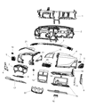 Dodge Avenger Glove Box Diagram - 1SQ83DX9AA