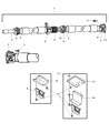 Dodge Ram 3500 Universal Joint Diagram - 5102157AB
