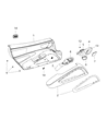 2016 Dodge Viper Armrest Diagram - 5VR57LV5AA