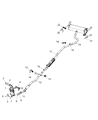 Jeep Muffler Diagram - 68109909AI