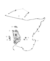 Ram Windshield Washer Nozzle Diagram - 68291571AA