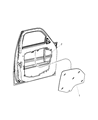 Jeep Window Motor Diagram - 68004591AB