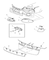 Chrysler Concorde Back Up Light Diagram - 4780062AG