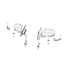 Jeep Side Marker Light Diagram - 68228921AA