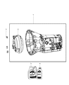 Jeep Grand Cherokee Torque Converter Diagram - 5166593AA