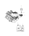 2009 Dodge Charger Oil Cooler Diagram - 4892422AA