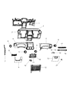 2014 Jeep Wrangler Glove Box Diagram - 1PJ291T9AA