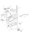 Dodge Sprinter 3500 Mirror Switch Diagram - 5103845AA
