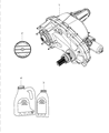 Chrysler Aspen Transfer Case Diagram - 52123218AB