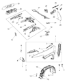 Jeep Cherokee Fender Diagram - 68103309AA