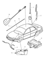 Dodge Intrepid Antenna Diagram - 5066205AB