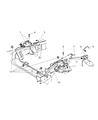 2003 Dodge Durango Brake Line Diagram - 52010285AB
