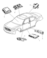 Dodge Charger Body Control Module Diagram - 4692275AI