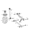 Jeep Control Arm Diagram - 68247741AA