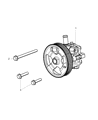 Dodge Journey Power Steering Pump Diagram - 5154355AB