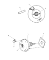 Chrysler 300M Brake Line Diagram - 4779833AC