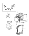 Dodge Viper A/C Compressor Diagram - 5290012AB