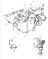 Jeep Grand Cherokee A/C Condenser Diagram - 55115864