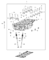 2020 Jeep Wrangler Cylinder Head Diagram - 68438243AA