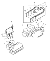Chrysler Sebring Ignition Coil Diagram - MD362907