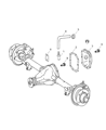 Dodge Sprinter 2500 Differential Cover Diagram - 68018924AA