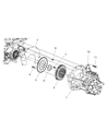2004 Dodge Neon Transfer Case Cover Diagram - 4660925AA