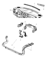 Jeep Commander Air Duct Diagram - 55037741AC