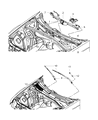 Chrysler Wiper Pivot Diagram - 68082553AA