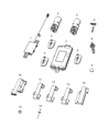 Dodge Transmitter Diagram - 68394199AA