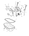 Dodge Caravan Dipstick Diagram - 4781490AB