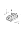 Dodge Magnum PCV Hose Diagram - 4591961AA