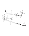 Jeep Tie Rod End Diagram - 68258760AC