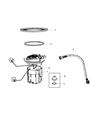 Dodge Journey Fuel Level Sensor Diagram - RL039210AA