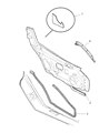 Dodge Viper Door Seal Diagram - 4848204
