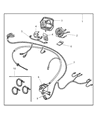 Jeep Wrangler Clock Spring Diagram - 56047105AA